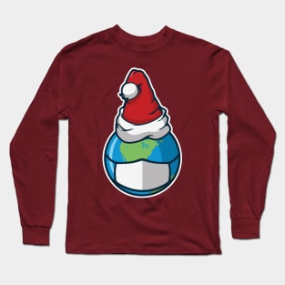 Quarantine Planet Christmas Long Sleeve T-Shirt